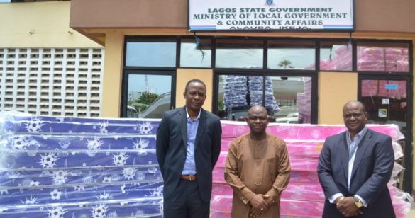 Mouka Donates 700 mattresses to Abule Ado Victims